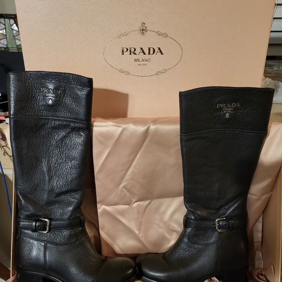 Prada Calzature Donna riding boots - Picture 1 of 7